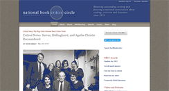 Desktop Screenshot of bookcritics.org
